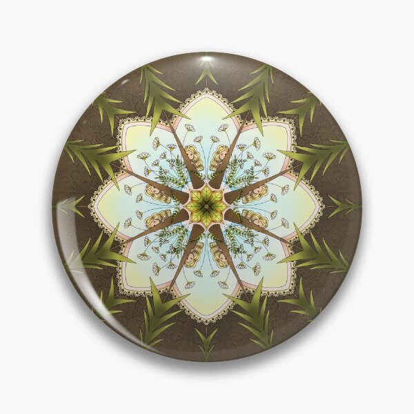Item preview, Symmetry forest, girl peeking from behind a tree. designed and sold by Bonnie Shaw.