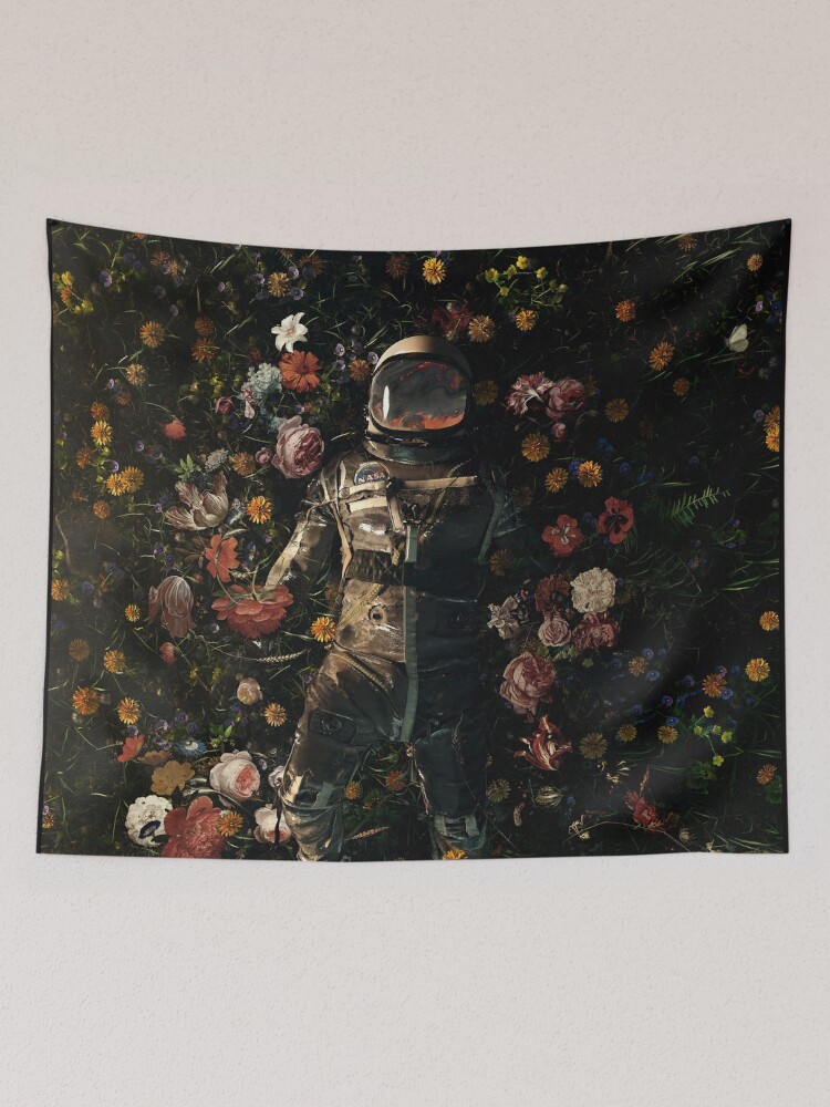 Thumbnail 2 of 3, Tapestry, Garden Delights designed and sold by nicebleed.