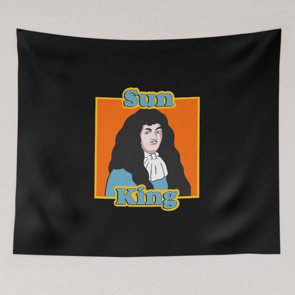 Item preview, Louis XIV - The Sun King - Orange Art designed and sold by CanadianUnicorn.
