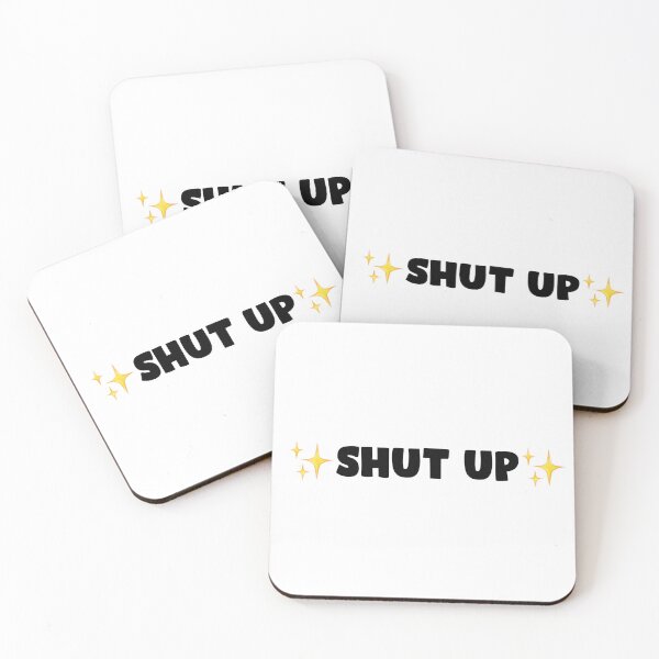 Item preview, shut up sparkle sticker designed and sold by averyyyy12.