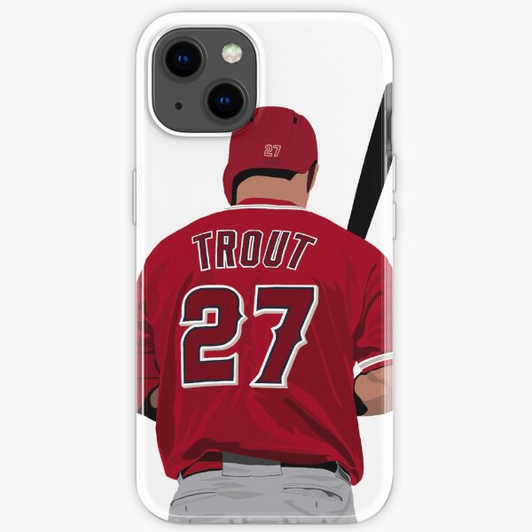 Mike Trout 27 iPhone Soft Case