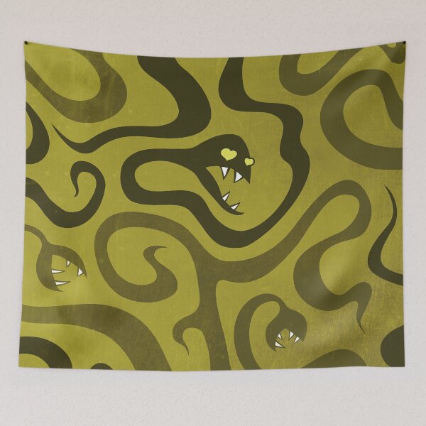 Item preview, Funny Cartoon Evil Snakes designed and sold by Boriana Giormova.
