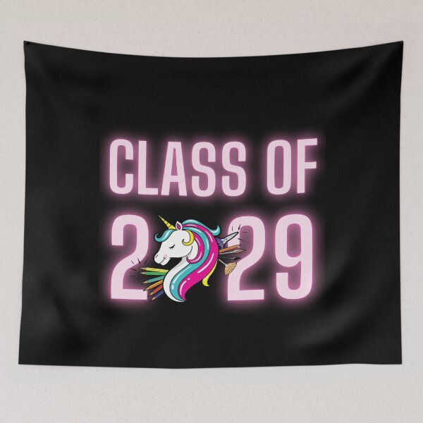 Item preview, Class of 2029 Unicorn Back to School designed and sold by FunShirtDesigns.