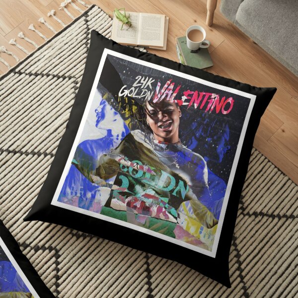 24kGoldn Valentino Bodenkissen