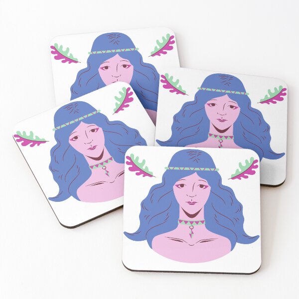 Item preview, Virgo zodiac sign colorful design designed and sold by Artsy Corner.