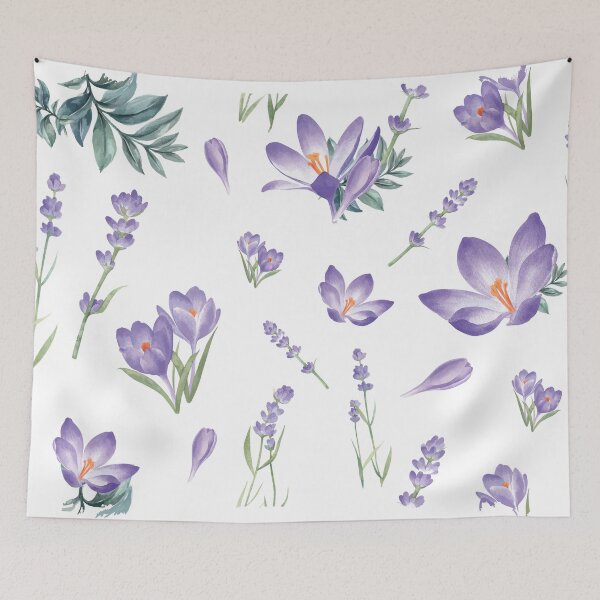 Item preview, Floracion Flowers Pattern designed and sold by PickCreation.