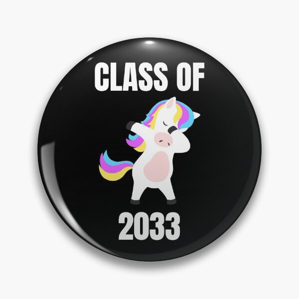 Item preview, Class of 2033 Pink Dabbing unicorn designed and sold by DawnGCo.