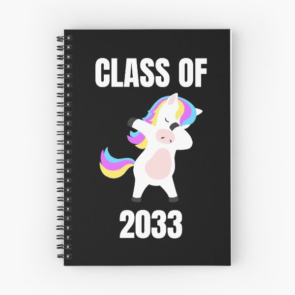Item preview, Class of 2033 Pink Dabbing unicorn designed and sold by DawnGCo.