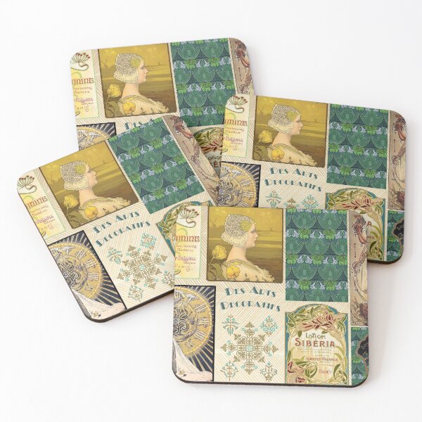 Item preview, Art Deco Art Nouveau Carte Postale  designed and sold by WizardsWorld.
