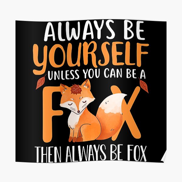 Fox For You Wall Art Redbubble - ganter swag roblox