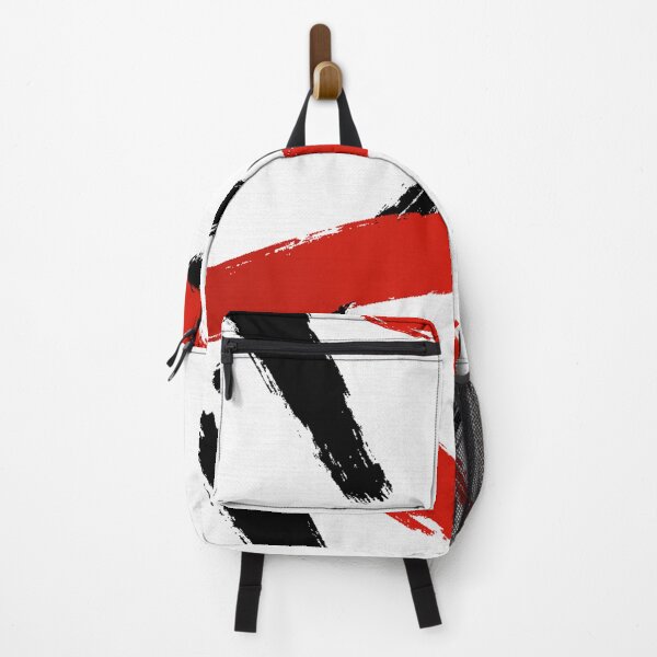 Item preview, Brush Strokes Black and Red designed and sold by JillyBeanDesign.
