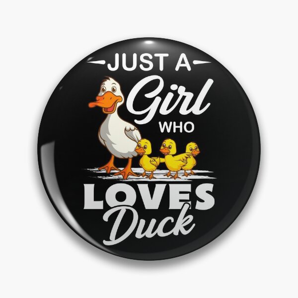 Artikelvorschau, Just A Girl Who Loves Ducks Enten Geschenk entworfen und verkauft von DelightfulDude.