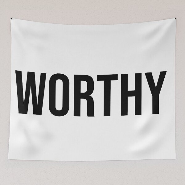 Item preview, WORTHY | Bold Sayings to Proclaim | Minimal | Design | Elevated Faith | Bethel designed and sold by seaniemendoza.