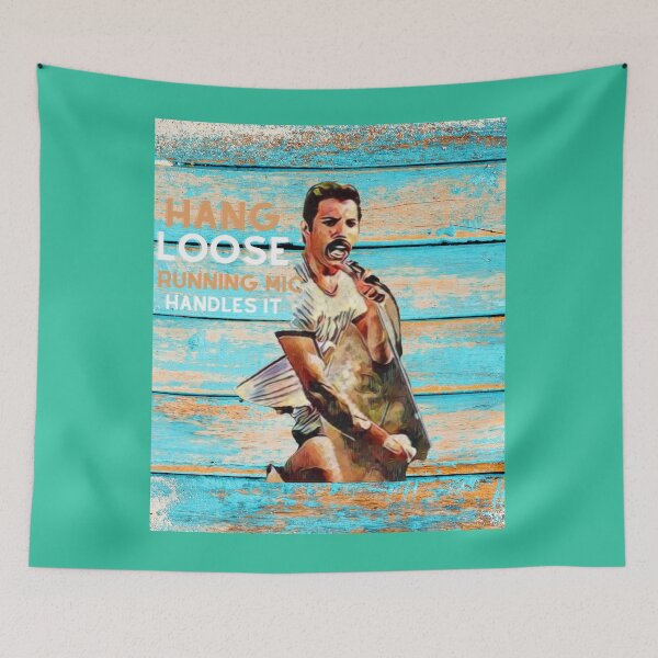 Item preview, Hang Loose, Running Mic Handles It designed and sold by HamiltonmagicTs.