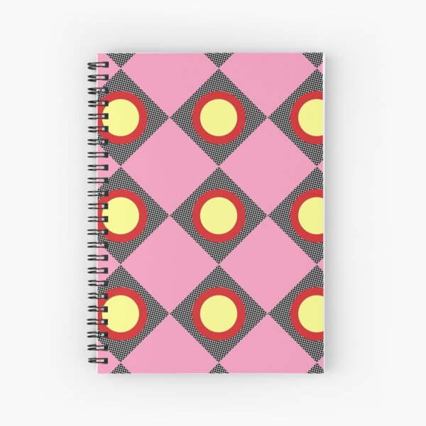 Item preview, Circles and Squares in Red, Yellow, Pink, Black and White designed and sold by KeksWorkroom.