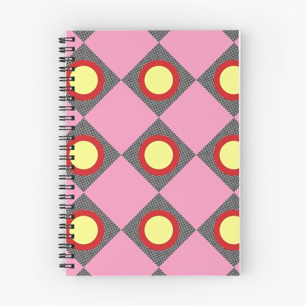 Item preview, Circles and Squares in Red, Yellow, Pink, Black and White designed and sold by KeksWorkroom.