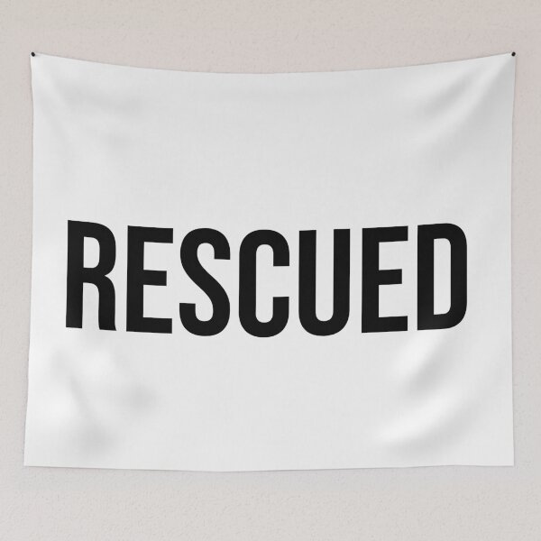 Item preview, RESCUED | Bold Sayings to Proclaim | Minimal | Design | Elevated Faith | Bethel designed and sold by seaniemendoza.