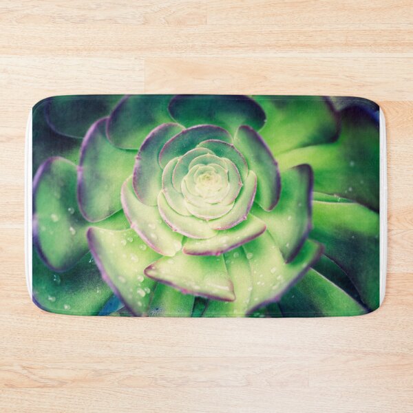 Item preview, Rainy Succulent Plant Days With Green And Purple Leaves designed and sold by Photoluminous.