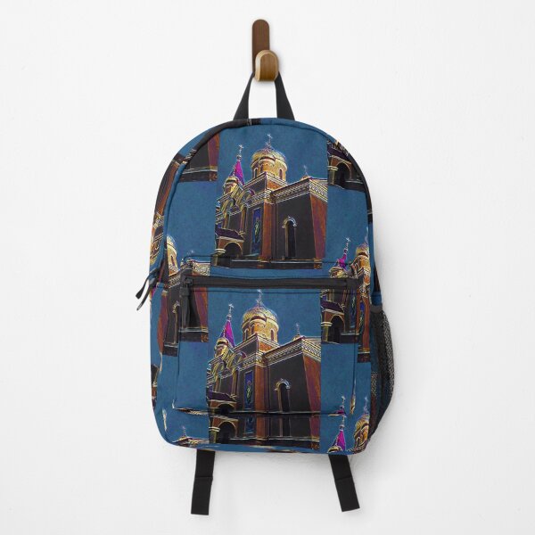 Item preview, Orthodox church with shining domes designed and sold by helenkaiy.