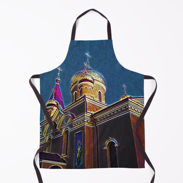 Item preview, Orthodox church with shining domes designed and sold by helenkaiy.