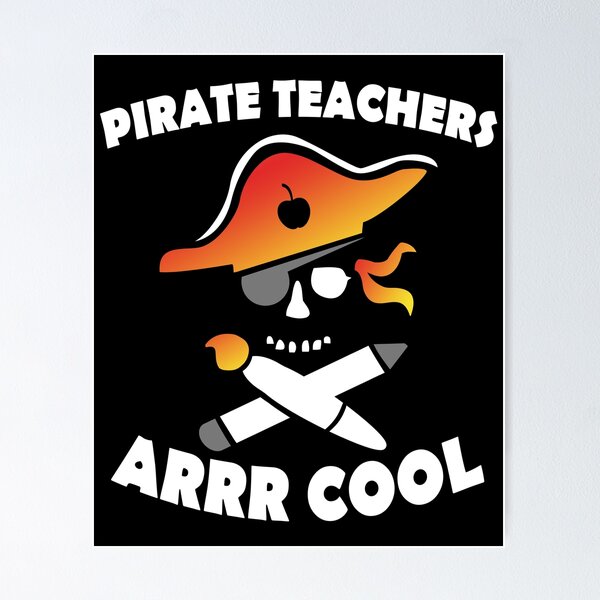Item preview, Pirate Teacher design, Teacher gift, Educational design product designed and sold by Lisbob.