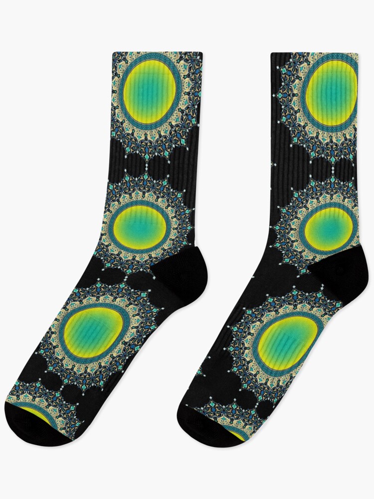 Thumbnail 1 of 5, Socks, Arabic Pattern designed and sold by TagCreation.