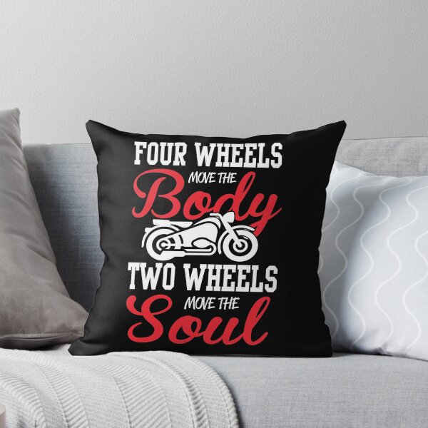 Item preview, Four wheels move the body, two wheels move the soul! designed and sold by nektarinchen.