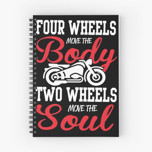 Item preview, Four wheels move the body, two wheels move the soul! designed and sold by nektarinchen.