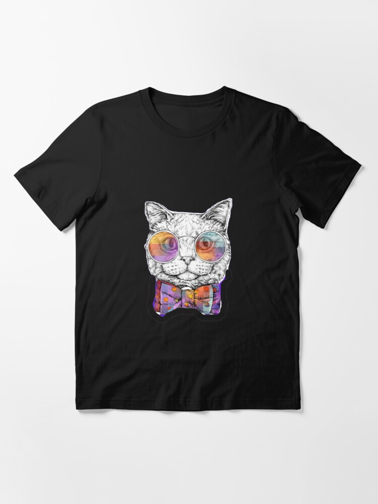 Funny Cat With Sunglasses Design T Shirt For Sale By Zpremium Redbubble Pew Pew Cat T