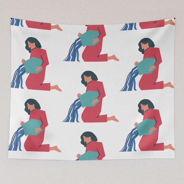 Item preview, Aquarius zodiac sign colorful design designed and sold by Artsy Corner.