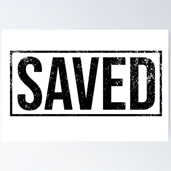 Item preview, SAVED | Bold Sayings to Proclaim | Minimal | Design | Elevated Faith | Bethel designed and sold by seaniemendoza.