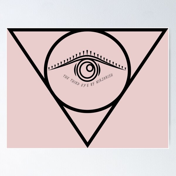 Item preview, The Third Eye (Black) designed and sold by nirjarish.