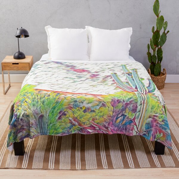Item preview, Milky Way Over Saguaro National Park East designed and sold by Galathi Designs.