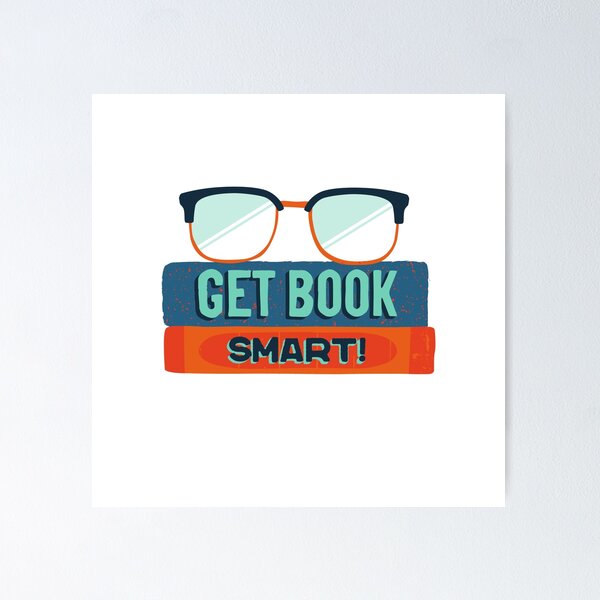 Item preview, Get Book Smart designed and sold by razvigod.