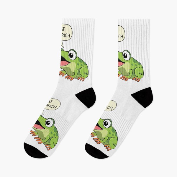 Item preview, Eat The Rich - Frog designed and sold by ValentinaHramov.
