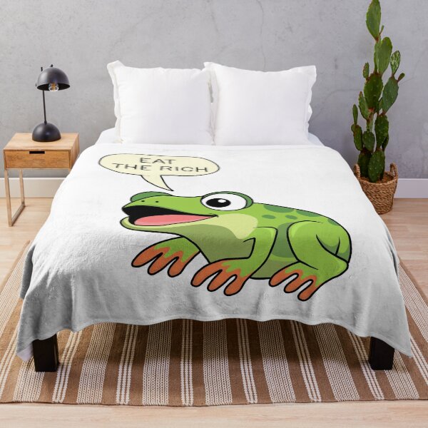 Item preview, Eat The Rich - Frog designed and sold by ValentinaHramov.