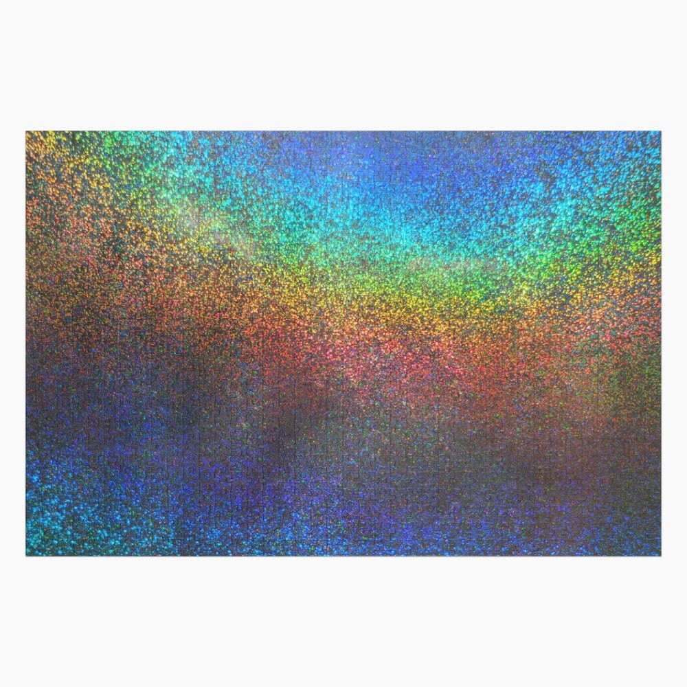 Puzzle Rainbow Glitter Gradient, 1 000 pieces