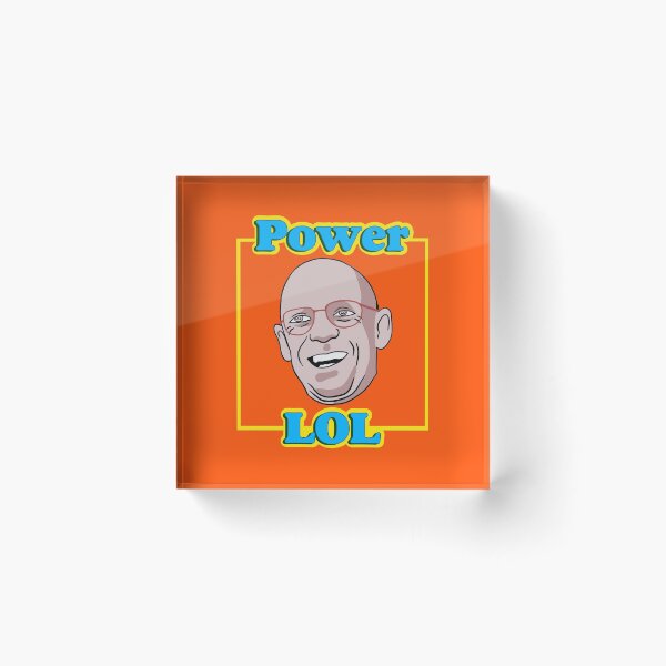 Item preview, Michel Foucault - Power Lol - Philosophy Teacher designed and sold by CanadianUnicorn.