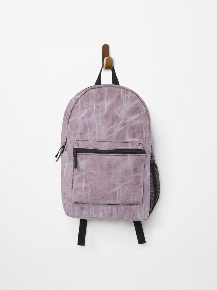 Thumbnail 1 of 3, Backpack, Decorative Reed Pattern Pink designed and sold by SulkaCreative.