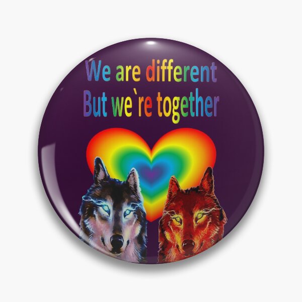 Item preview, We are different, but we together designed and sold by helenkaiy.