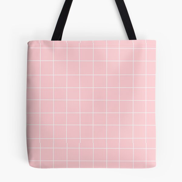Item preview, Aesthetic Pink Grid designed and sold by millafrlan.
