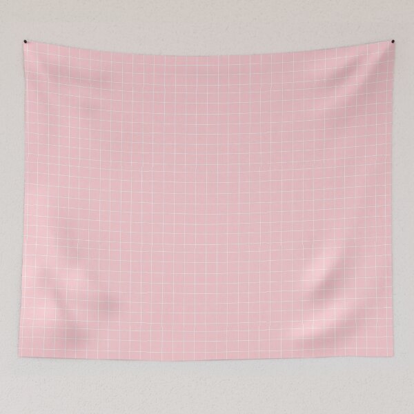 Item preview, Aesthetic Pink Grid designed and sold by millafrlan.