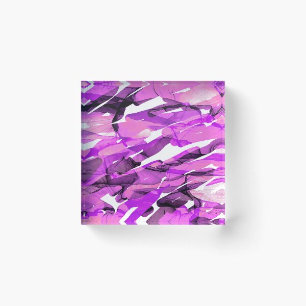 Item preview, Magenta Pink abstract patterns digital artwork painting designed and sold by SILVERAPPLE.