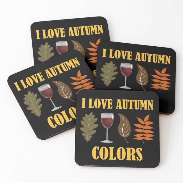 Item preview, I Love Autumn Colors (US Spelling) designed and sold by MoonsmileProd.