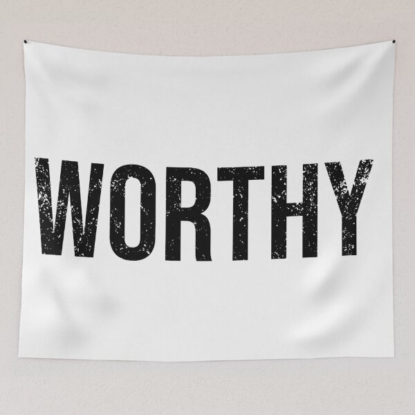 Item preview, WORTHY | Bold Sayings to Proclaim | Minimal | Design | Elevated Faith | Bethel designed and sold by seaniemendoza.