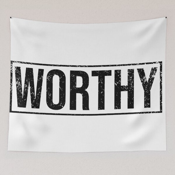 Item preview, WORTHY | Bold Sayings to Proclaim | Minimal | Design | Elevated Faith | Bethel designed and sold by seaniemendoza.