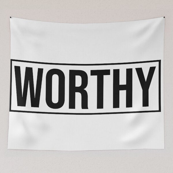 Item preview, WORTHY | Bold Sayings to Proclaim | Minimal | Design | Elevated Faith | Bethel designed and sold by seaniemendoza.