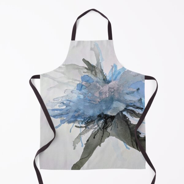Item preview, Ink Flower Blue designed and sold by JillyBeanDesign.