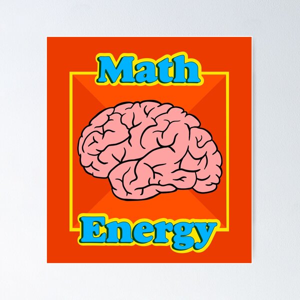 Item preview, Math Energy - Math Teacher designed and sold by CanadianUnicorn.