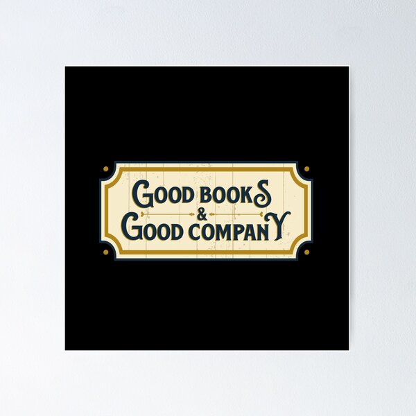 Item preview, Good Books & Good Company designed and sold by razvigod.
